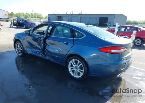 2019 Ford Fusion Sel из США, поврежденный, VIN 3FA6P0CD3KR260227